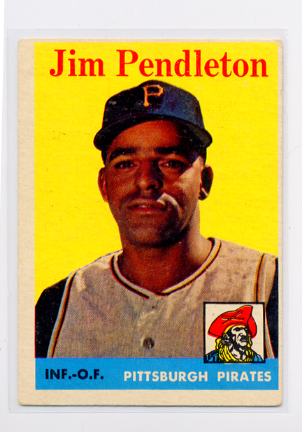 1958 Topps #104 Jim Pendleton