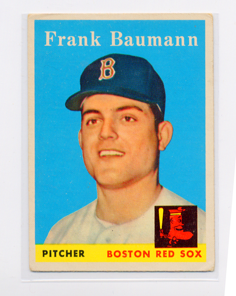 1958 Topps #167 Frank Baumann RC