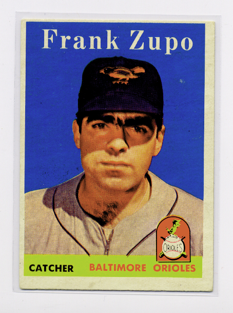 1958 Topps #229 Frank Zupo RC