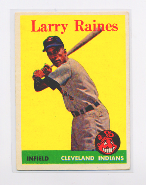 1958 Topps #243 Larry Raines RC