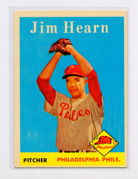 1958 Topps #298 Jim Hearn