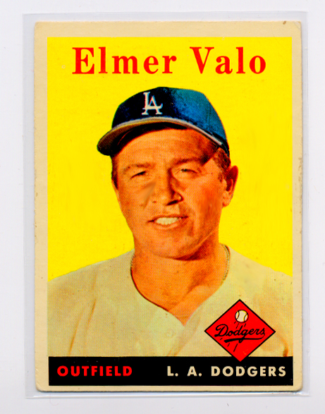 1958 Topps #323 Elmer Valo