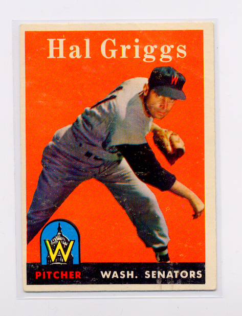 1958 Topps #455 Hal Griggs RC