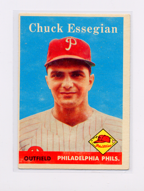 1958 Topps #460 Chuck Essegian RC