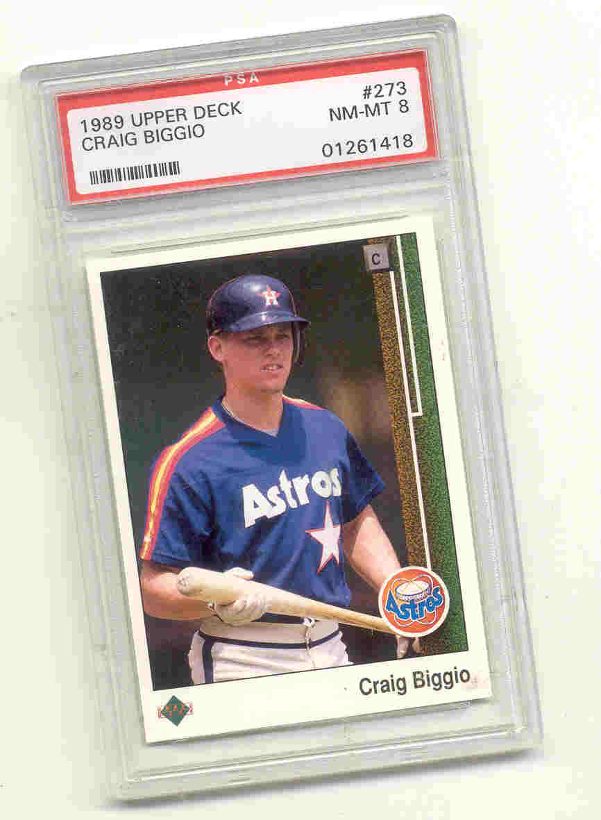 1989 Upper Deck #273 Craig Biggio RC