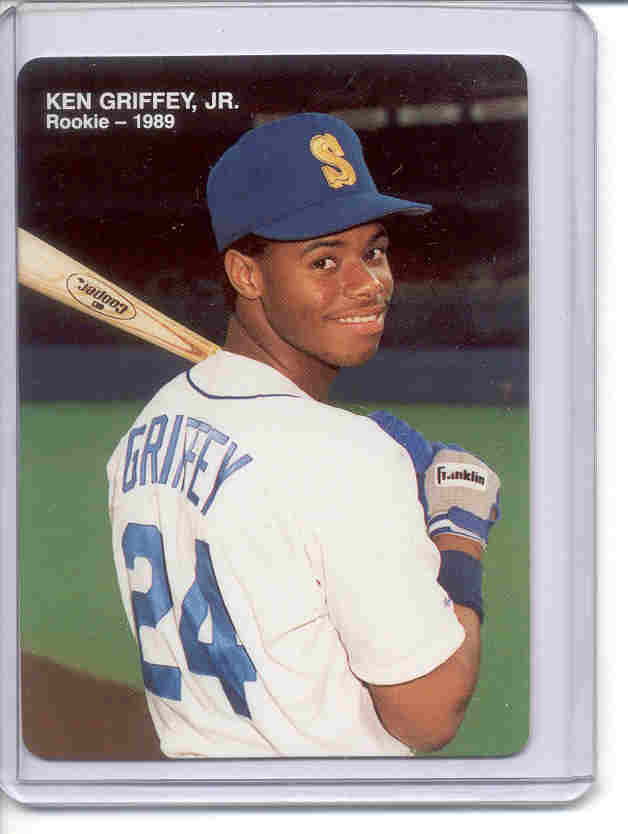 1989 Mother's Griffey Jr. #4 Ken Griffey Jr./(Looking over/shoulder with bat)