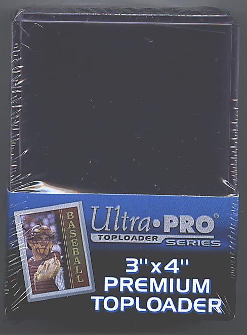 Ultra-Pro #81145 3x4 Top Loaders 25 ct.