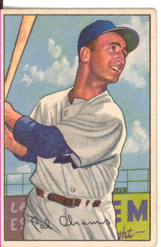 1952 Bowman #86 Cal Abrams