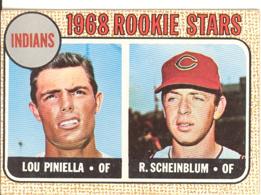 1968 Topps #16 Rookie Stars/Lou Piniella/Richie Scheinblum
