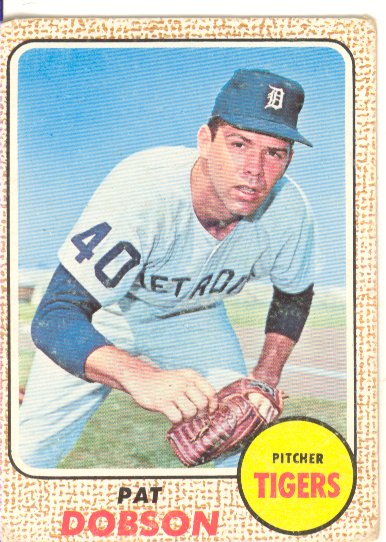 1968 Topps #22 Pat Dobson