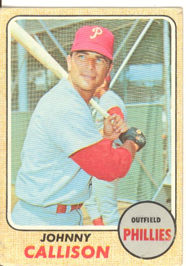 1968 Topps #415 Johnny Callison