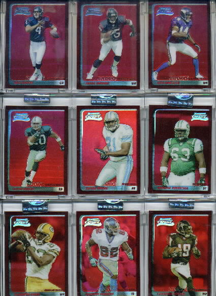 2003 Bowman Chrome Red Refractors #172 Justin Fargas