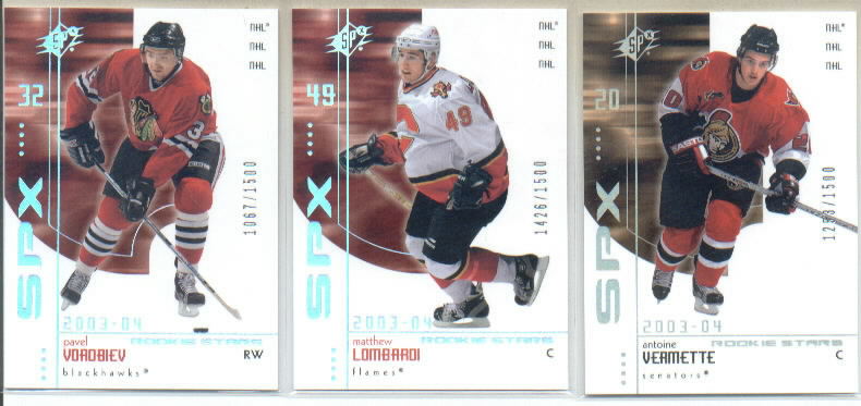 2002-03 SPx Rookie Redemption #R194 Matthew Lombardi