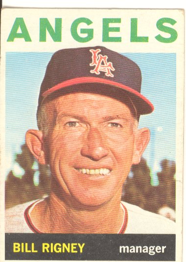 1964 Topps #383 Bill Rigney MG