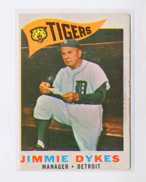 1960 Topps #214 Jimmy Dykes MG