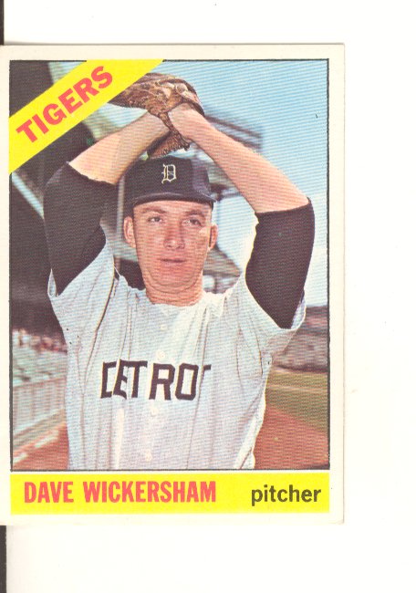 1966 Topps #58 Dave Wickersham