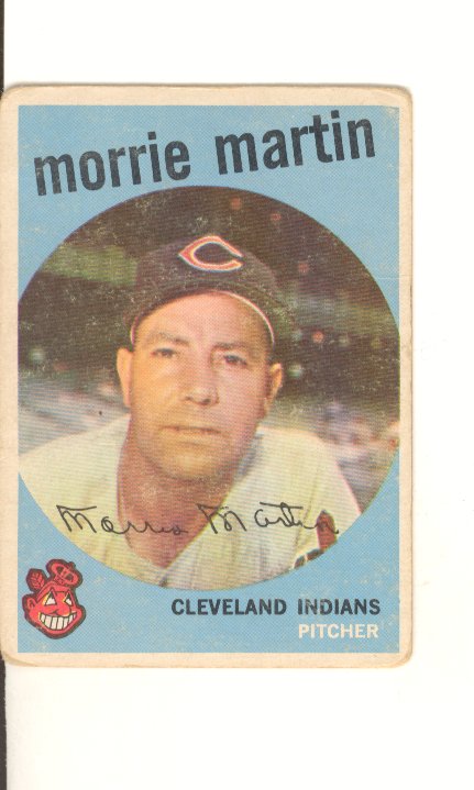 1959 Topps #38 Morrie Martin