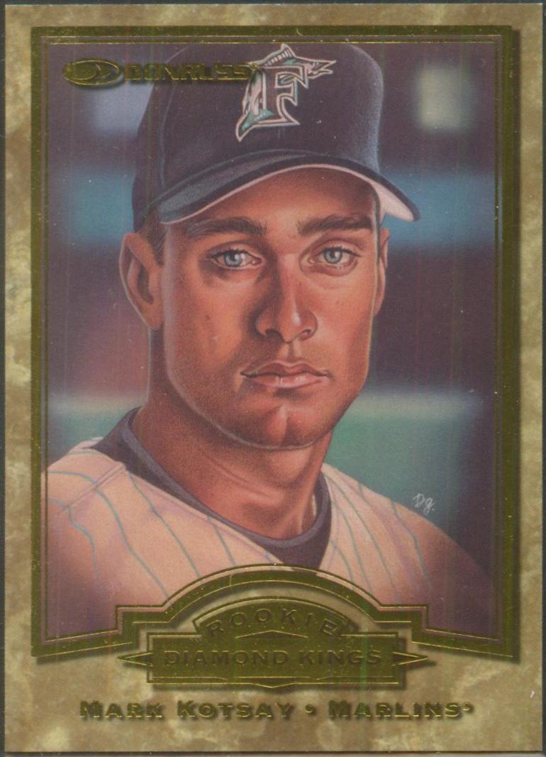 1998 Donruss Rookie Diamond Kings #10 Mark Kotsay