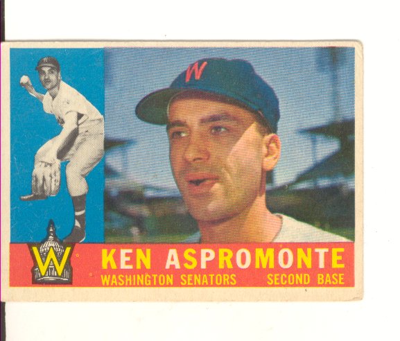 1960 Topps #114 Ken Aspromonte