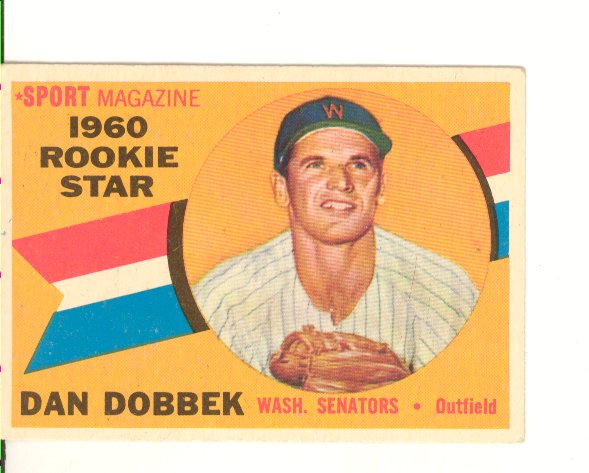 1960 Topps #123 Dan Dobbek RS