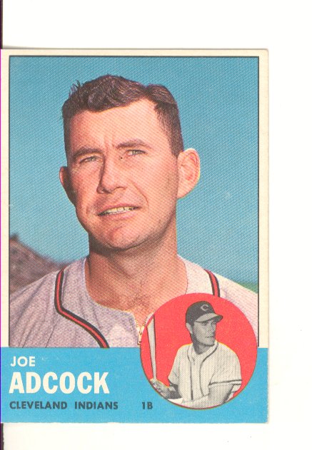 1963 Topps #170 Joe Adcock