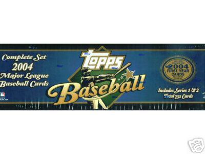 2004 Topps Baseball Complete Factory Set