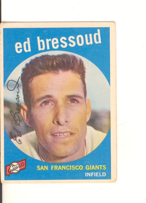 1959 Topps #19 Eddie Bressoud