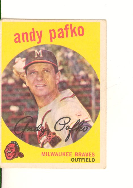 1959 Topps #27 Andy Pafko