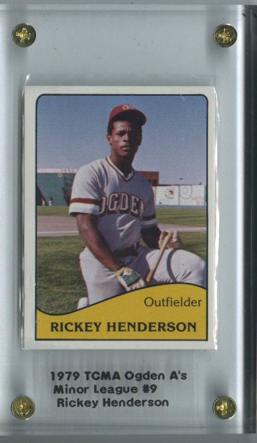 1979 Ogden A's TCMA #9 Rickey Henderson