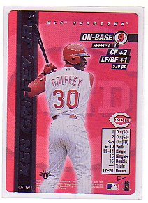 2000 MLB Showdown Pennant Run 1st Edition #36 Ken Griffey Jr. FOIL
