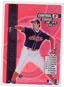 2000 MLB Showdown Pennant Run 1st Edition #41 Chuck Finley FOIL