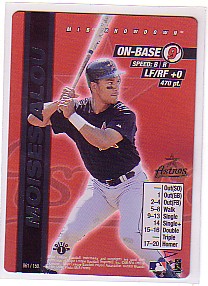 2000 MLB Showdown Pennant Run 1st Edition #61 Moises Alou FOIL