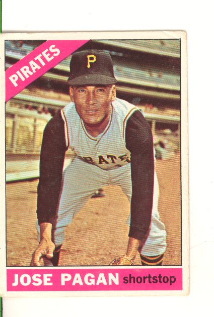1966 Topps #54 Jose Pagan