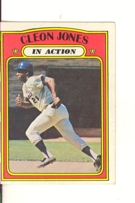 1972 Topps #32 Cleon Jones IA
