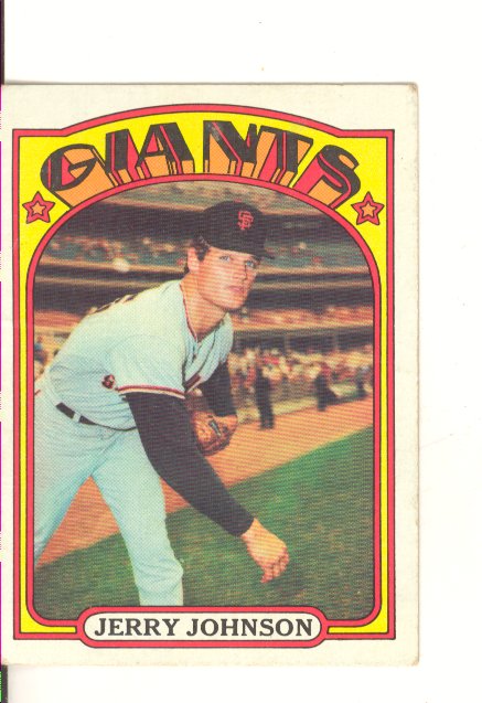 1972 Topps #35 Jerry Johnson
