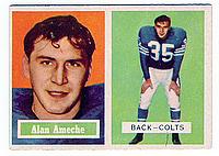 1957 Topps #53 Alan Ameche