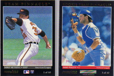 1993 Pinnacle Team Pinnacle #1 G.Maddux/M.Mussina