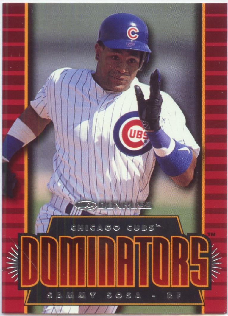 1997 Donruss Dominators #14 Sammy Sosa
