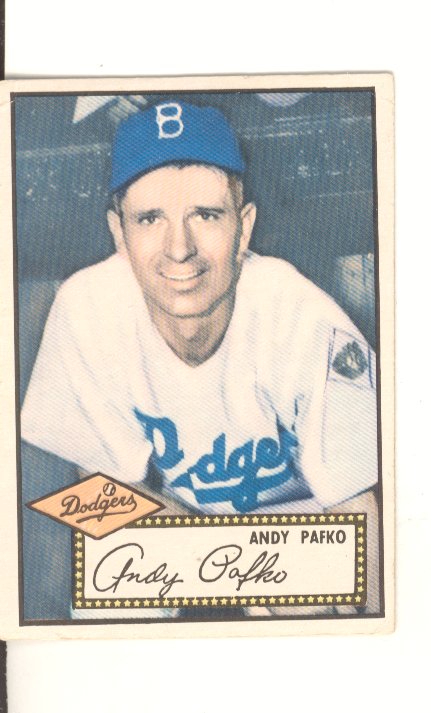 1952 Topps #1 Andy Pafko