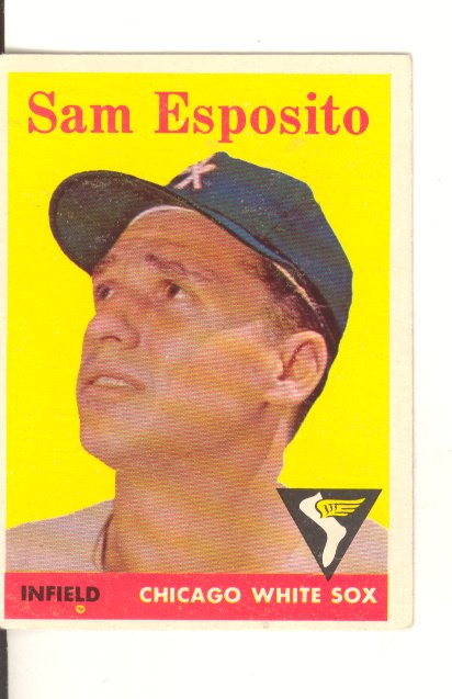 1958 Topps #425 Sammy Esposito