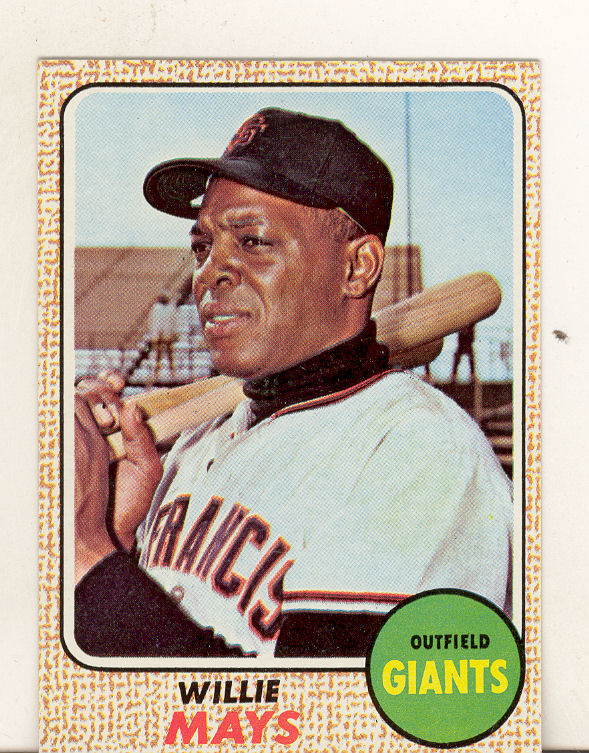 1968 Topps #50 Willie Mays