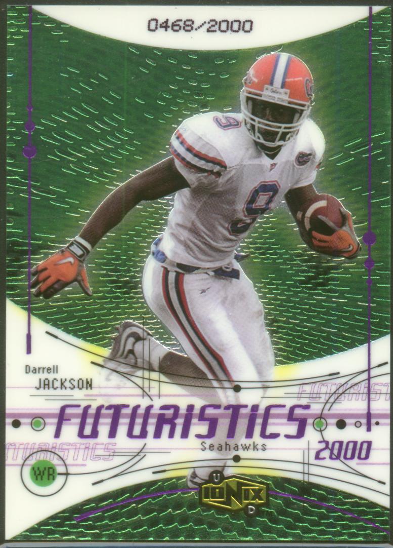 2000 UD Ionix #115 Darrell Jackson RC