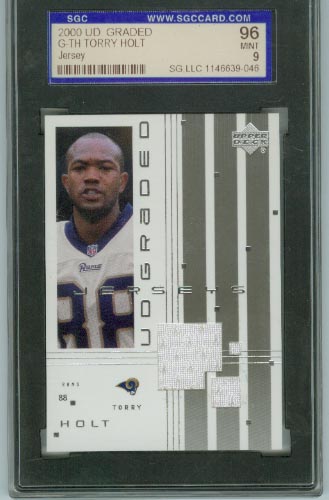 2000 UD Graded Jerseys #GTH Torry Holt