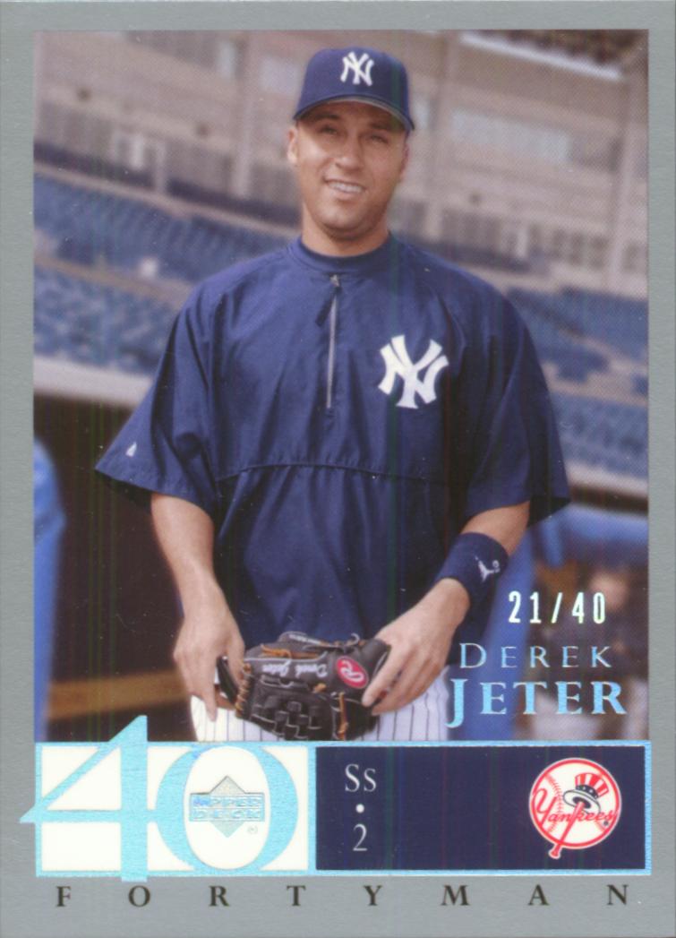 2003 Upper Deck 40-Man Rainbow #327 Derek Jeter