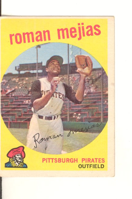 1959 Topps #218 Roman Mejias front image