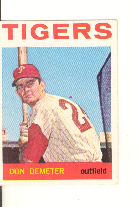1964 Topps #58 Don Demeter