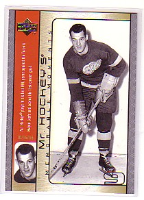 2003-04 Upper Deck Mr. Hockey #GH2 Gordie Howe