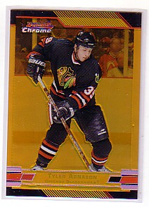 2003-04 Bowman Chrome Gold Refractors #13 Tyler Arnason