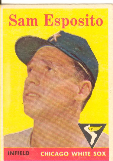 1958 Topps #425 Sammy Esposito