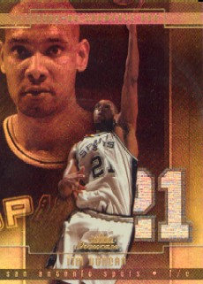 2003-04 Fleer Showcase Legacy #99 Tim Duncan